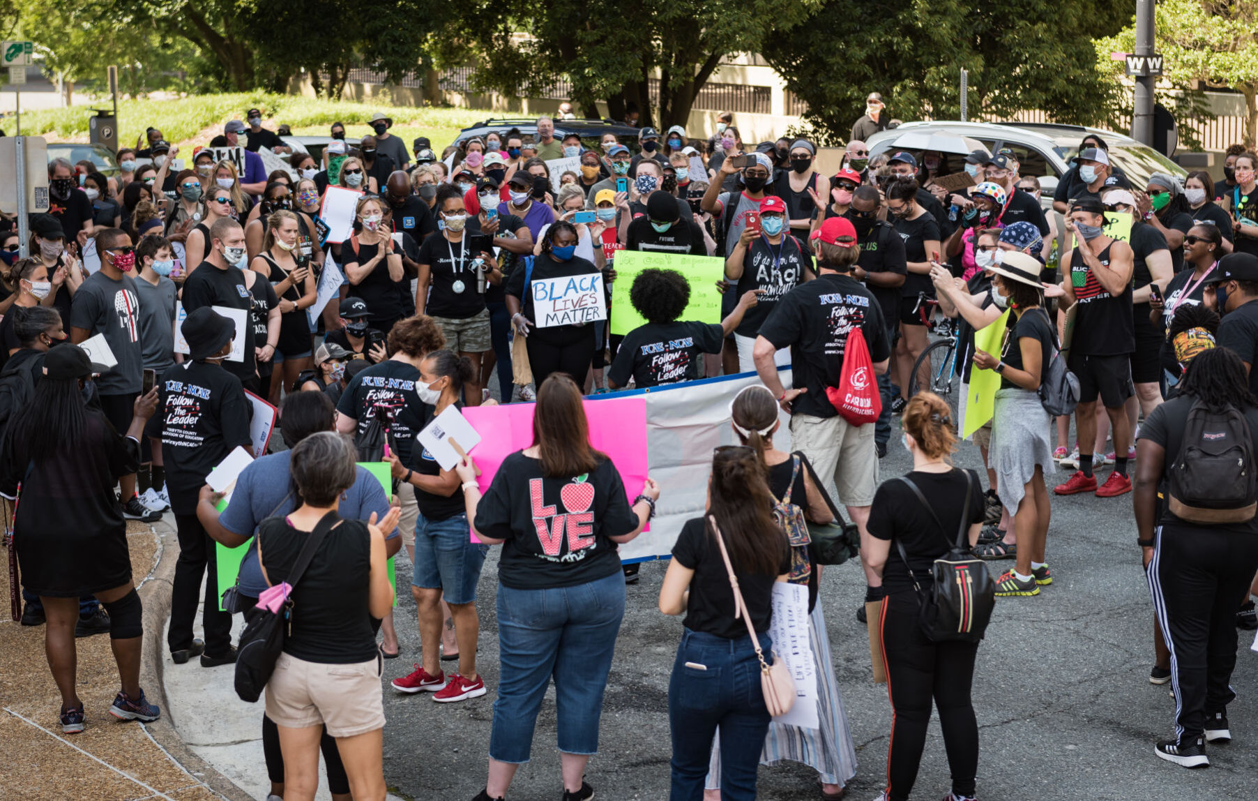 FCAE Protest Against Racial Injustice